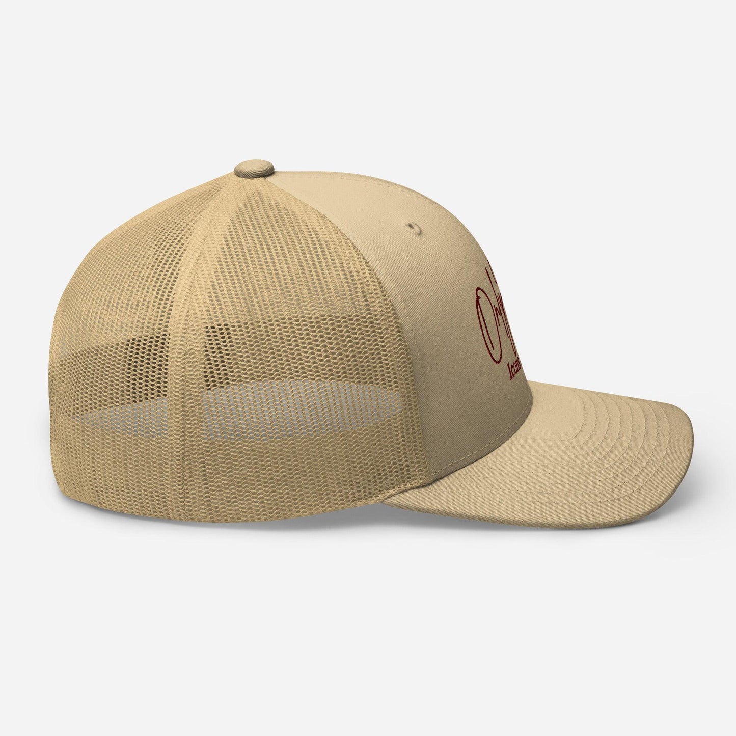 Retro Script | Beige - OnlyHats